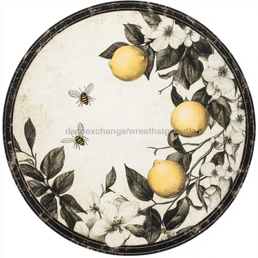 Lemon Sign, Everyday Sign, DCO-13031, Sign For Wreath, 10